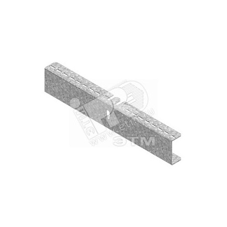 Двойная консоль (BS), высота - 83 мм, ширина - 591 мм, кратность - 1шт, SZ - Оцинкованная сталь (методом Sendzimir)