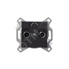 Розетка TV-R Levit оконечная антрацит