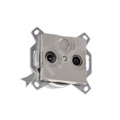 Розетка TV-R Levit оконечная кофе макиато