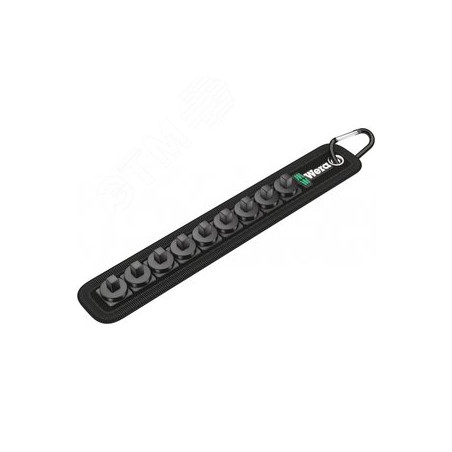 Пояс матерчатый BELT A 0/9 на 9 торцевых головок DR 1/4 пустой комплектация: 1x Пояс A (матерчатый) на 9 инструментов неукомплек