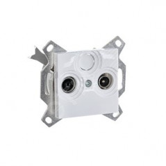 Розетка TV-R Levit оконечная белый