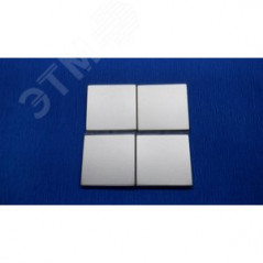 Клавиши для системы KNX, 4-группы, благородная сталь