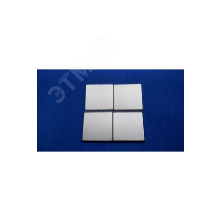 Клавиши для системы KNX, 4-группы, благородная сталь