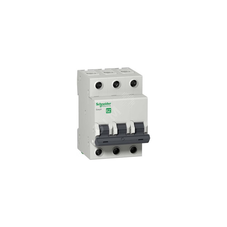 Выключатель автоматический трехполюсный 6A C 4.5кА EASY 9