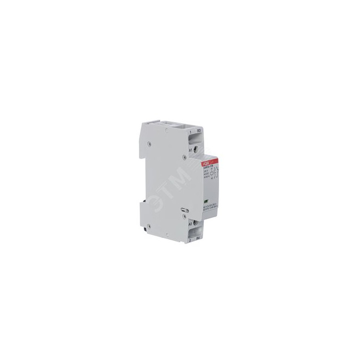 Контактор ESB20-11N-06 модульный (20А АС-1, 1НО+1НЗ), катушка 230В AC/DC