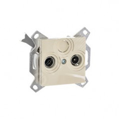 Розетка TV-R Levit оконечная слоновая кость