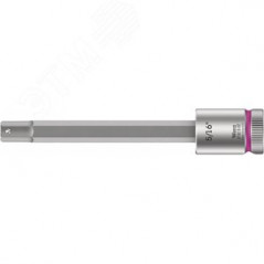 Головка торцевая 8740 B Hex-Plus HF Zyklop со вставкой под внутренний шестигранник DR 3/8 с функцией фиксации крепежа 5/16 x 100