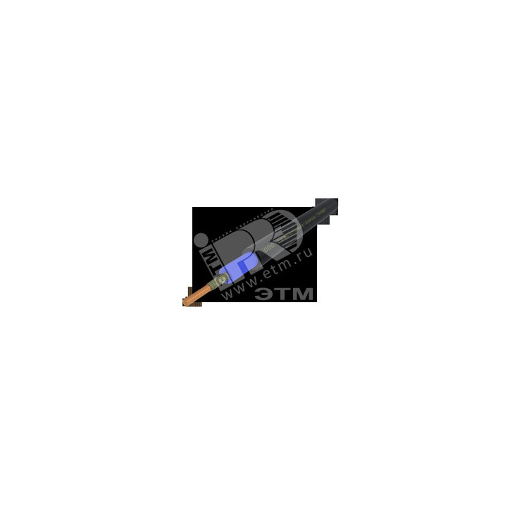 Кабель силовой ППГнг(А)-FRHF 1х1.5ок (N)-0.66 однопроволочный синий (барабан) Кабель силовой ППГнг(А)-FRHF 1х1.5ок (N)-0.66 однопроволочный синий (барабан)