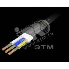 Кабель силовой ППГ-П нг(А)-FRHF 3х6.0ок -0.66 однопроволочный (барабан)