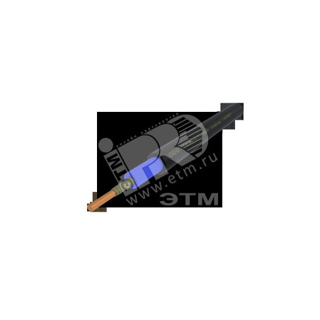 Кабель силовой ВВГнг(А)-FRLSLTx 1х2.5 ок(N)-1 синий бухта
