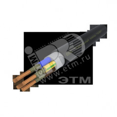 Кабель силовой ВВГнг(А)-FRLSLTx 5х1.5 ок(N.PE)-0.66 черный бухта