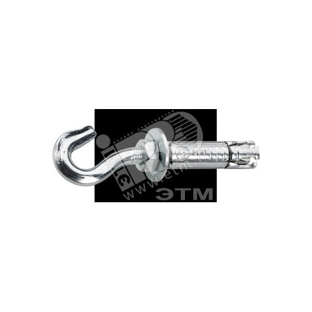 Анкер HBF6 с крюком оцинкованный