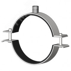 Хомут трубный DGP 4 102-116мм М8/М10