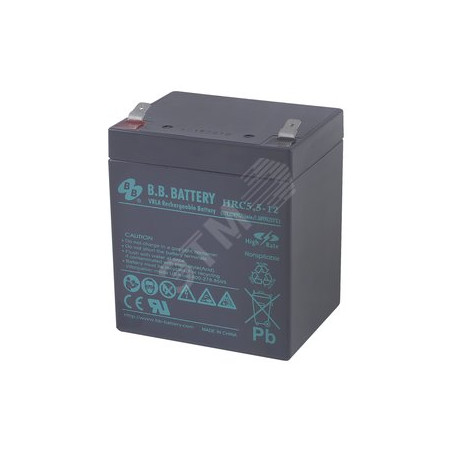 Аккумулятор 12В 5.5Ач