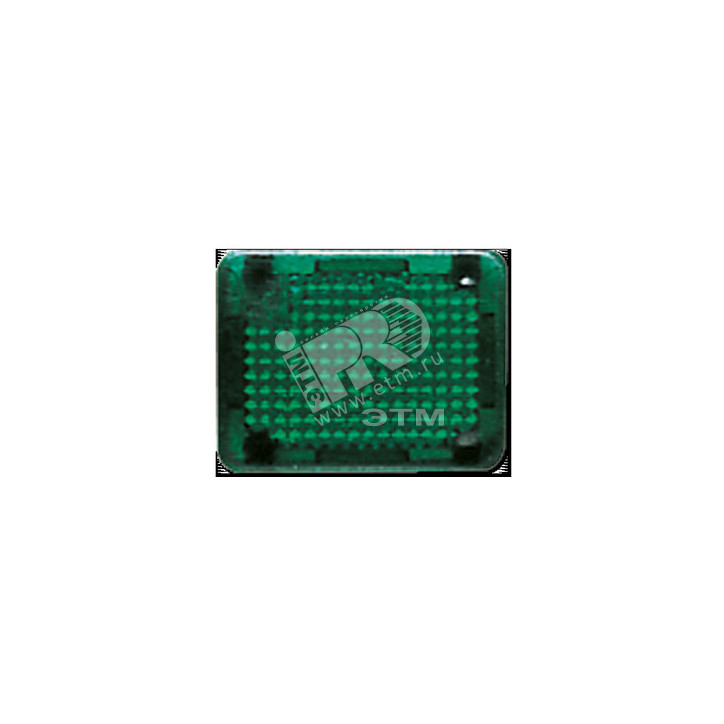 Окошко с символом для KO-клавиш зеленое без символа