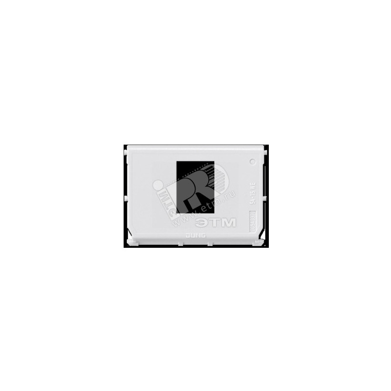 Монтажная вставка для одинарного модульного блока