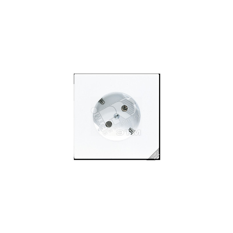 Розетка штепсельная SCHUKO 16A 250V с поворотом на 45 гр. слоновая кость