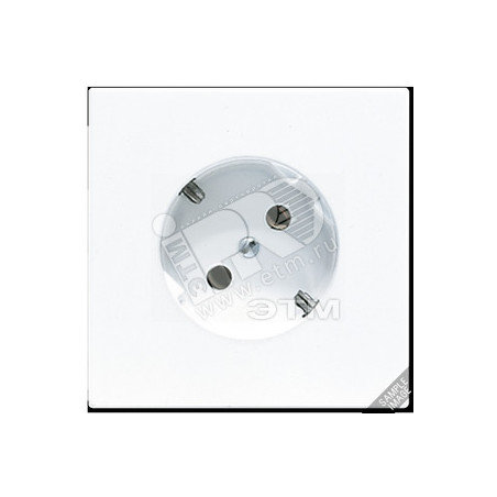 Розетка штепсельная SCHUKO 16A 250V с поворотом на 45 гр. слоновая кость