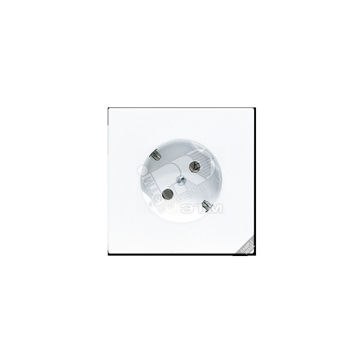 Розетка штепсельная SCHUKO 16A 250V с поворотом на 45 гр. слоновая кость