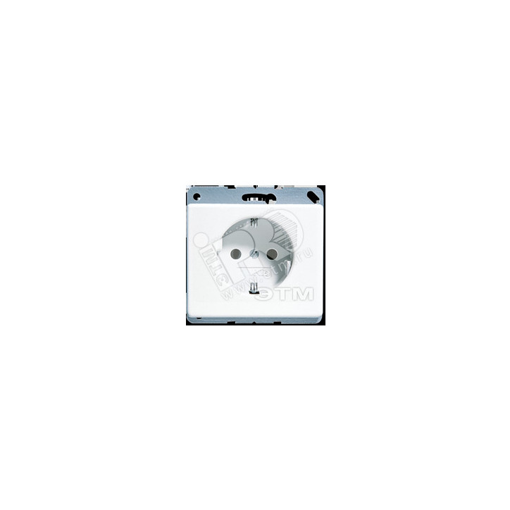 Розетка штепсельная SCHUKO 16A 250V белая