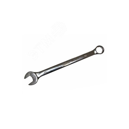 Ключ гаечный комбинированный удлиненный 10х10 хромированный L:161 мм