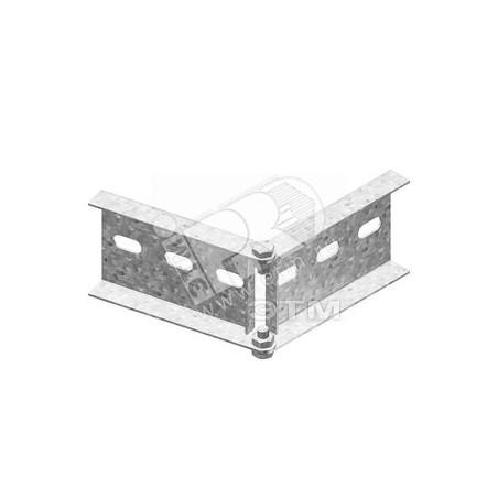 Шарнир горизонтальный, высота - 120 мм, ширина - 25 мм, длина - 330 мм, кратность - 1шт, I6 - Нержавеющая сталь (316)