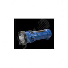 Фонарь ручной аккумуляторный, 0,5W, аккум. 4V 0,3Ah, 90Лм, 6 часов