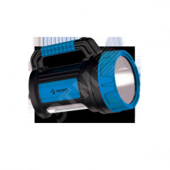 Фонарь-прожектор аккумуляторный, 7W LED + 20 SMD x 0,5 WLED, аккум. 4V 4Ah, 420Лм - 6 часов, 380Лм - 10 часа