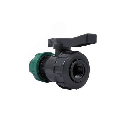 Кран шаровой компрессионный ВР разъемный d 40 х 1 1/4