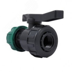 Кран ПНД шаровой разъемный ВР 20x1/2'