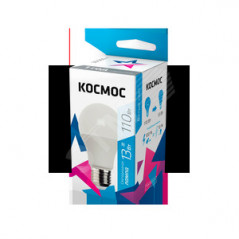 Лампа светодиодная LED 13Вт 220В Е27 D60х108 4500 белый А60