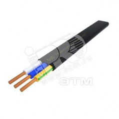 Кабель силовой ВВГПнг(А)-LS 3х6 (N.PE)-0.66 однопроволочный бухта