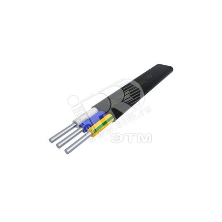 Кабель силовой АВВГ-Пнг(А)-LS 3х6 ок-0.66 Ч барабан ВНИИКП