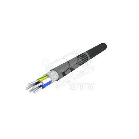 Кабель силовой АВВГнг(А)-LS 5х6.0 (N, PE)-0.660 однопроволочный