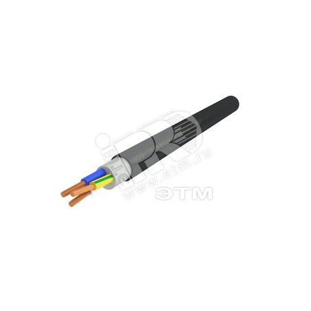 Кабель силовой ВВГнг(А)-LSLTx 3х1.5 (N.PE)-0.660 однопроволочный (бухта)