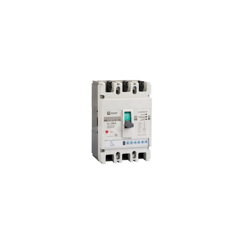 Выключатель автоматический ВА-99М 250/250А 3P 50кАс эл. расцепителем, доп. контактом, расширителями выводов F