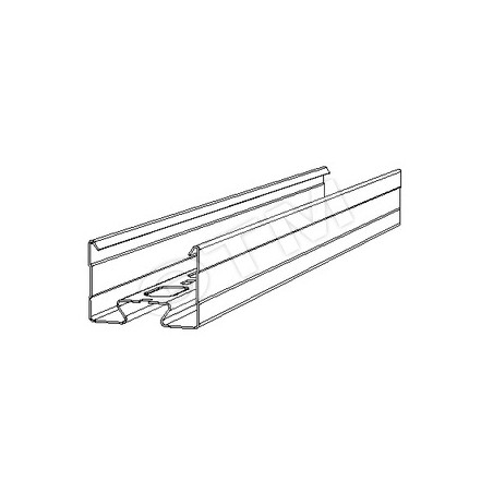 Короб для светильников, 3 м, белый