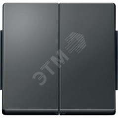 Aquades Клавиша 2шт IP44 антрацит
