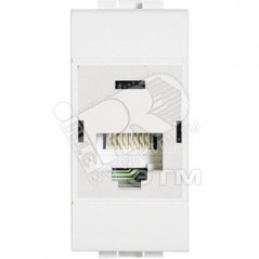Розетка light RJ 45 UTP кат5E 110