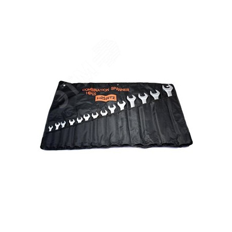 Набор ключей гаечных комбинированных 14 шт. (10-36)хромированные