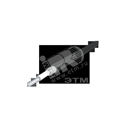 Кабель силовой АВВГнг(А) 1х4-0.66 однопроволочный бухта