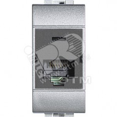 Розетка light tech RJ45 UTP к.5E 110