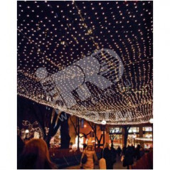 Электрогирлянда Сетка 144LED уличная зеленая