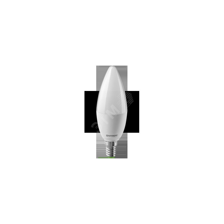 Лампа светодиодная LED 10вт E14 белый матовая свеча PROMO Лампа светодиодная LED 10вт E14 белый матовая свеча PROMO