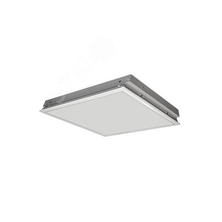 Светильник светодиодный ДВО-32w 3500лм 5000К opal-sand IP20 OPERLUX грильято