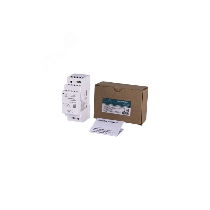 Импульсный блок питания SMARTWATT PSE DR 1230 S-POWER, 12 В, 30 Вт, 2 А
