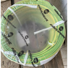Провод ПУВнг(А)-LS 1х6 желто зеленый однопроволочный