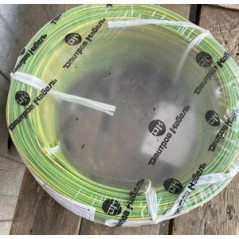 Провод силовой ПУГВ 1х10 желто-зеленый  многопроволочный