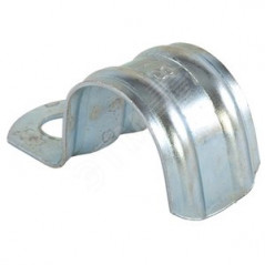 Скоба 14мм однолапковая крепежная металл BSM