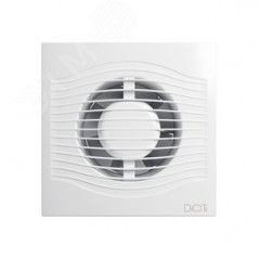 SLIM 4C, Вентилятор осевой вытяжной с обратным клапаном D 100